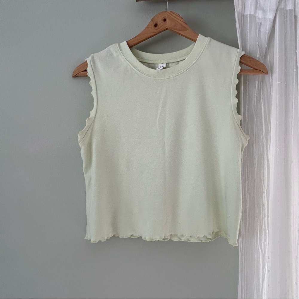 Sleeveless Top in Light Green